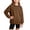 Brown, variant on Aofany Toddler Boys Girls Sweatshirt Crewneck Sweatshirts Children Casual Long Sleeve Tops Crew-Neck Pullover Sweatshirts, 3-15T