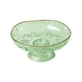 thumbnail image 2 of Hauiodp Decorative Pedestal Bowl, Glass Fruit Bowl, Decorative Glass Bowl, Storage Baskets Stand Organization, Snacks Fruit Basket Bowl for Kitchen Table Centerpiece Home Decor, 2 of 6