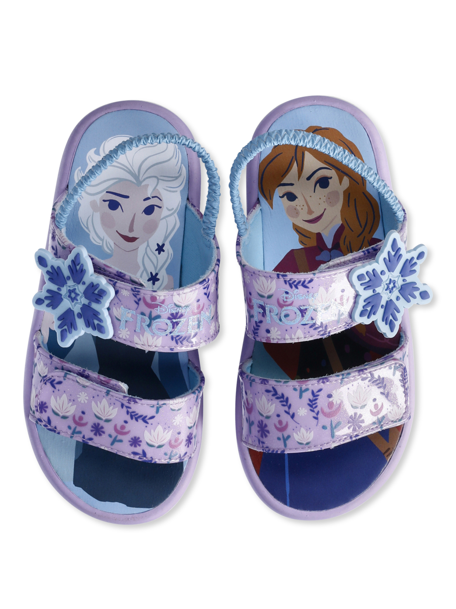 Toddler Girls License Double Strap Sandals