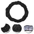 thumbnail image 2 of 1 Pce Housse de Trampoline 40 Pouces Protection Ronde Accessoires de Remplacement Noir (Diamètre 101cm), 2 of 9