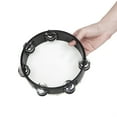 thumbnail image 1 of 2 Pcs Tambourin à Main Double Couche Instrument de Musique Jouet Léger Bon Son Multifonctionnel Tambourin Bar Concert, 1 of 8