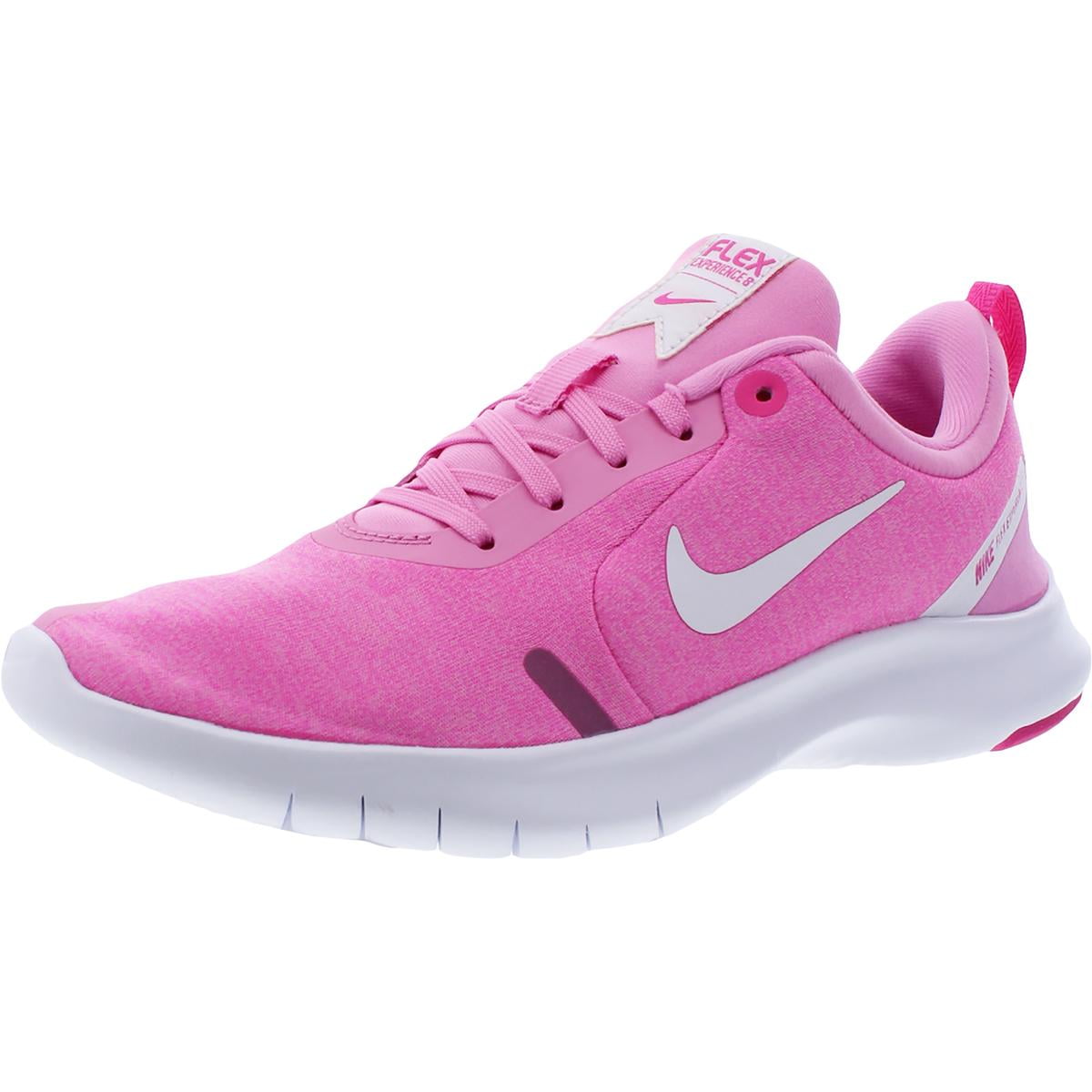 Ved en fejltagelse Leeds effektivitet Nike Womens Flex Experience RN 8 Flexible Running Shoes Pink 7.5 Medium  (B,M) - Walmart.com