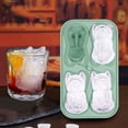 thumbnail image 1 of WRXMIJNHGSA Ice Cube Mold Under $10 New Food Grade Silicone Quadruple Ice Grid Ice Ball Tools For Dog Bull Dog Ice Grid Tools For Home Dog Shaped Ice Grid Ice Box, 1 of 5