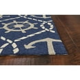 thumbnail image 3 of 3' x 5' Navy Marine UV Treated Area Rug, 3 of 5