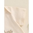thumbnail image 6 of aturustex Infant Girl Boy Casual T-shirt Romper 0 3M 6M Newborn Baby Short Sleeve Shirt Bodysuit Letter Embroidery Tee Jumpsuits Crew Neck Rompers Tode Summer Daily Clothes for Holiday Party, 6 of 6