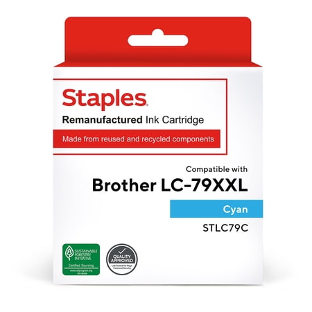 UPC: 0718103217866 | TRU RED LC79C Cyan Reman Extra High Yield Ink TRLC79C/SIB-RLC