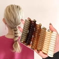 thumbnail image 2 of Coleteros elásticos para el cabello para mujer, bandas de goma para el cabello, paquete de lazos para el cabello, accesorios para el cabello de alambre para teléfono, diademas de moda, 2 of 4