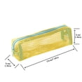 thumbnail image 3 of Estuche de Malla con Cremallera – Bolsa Portátil para Guardar Artículos de Papelería para Niños y Niñas – Organiza Bolígrafos, Lápices y Pinceles – Úsalo Como Estuche para Lápices o Bolsa Multiusos p, 3 of 7