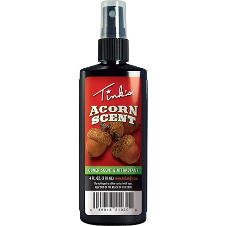 TINKS ACORN COVER SCENT & ATTRACTANT 4OZ (Best Cover Scent For Deer)