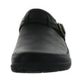 thumbnail image 3 of Merrell Womens Encore Kassie Buckle Leather Slip On Clogs Black 6.5 Medium (B,M), 3 of 3