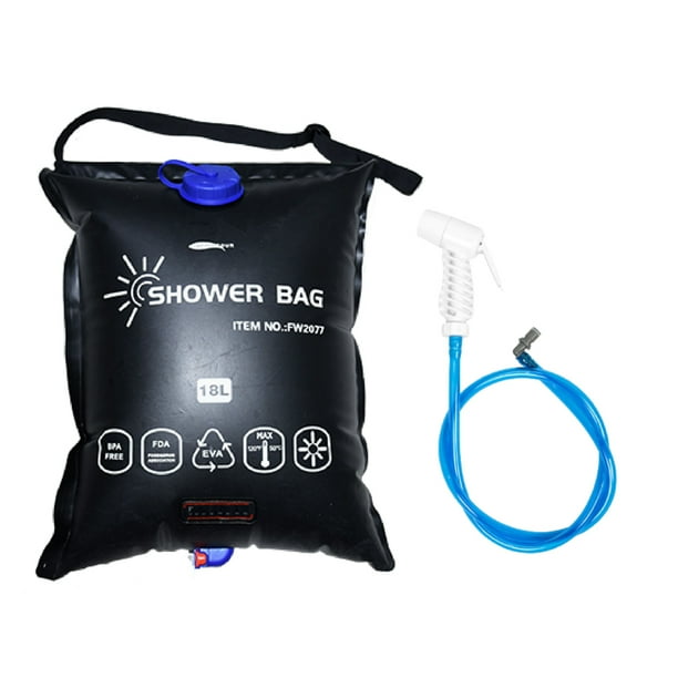 EVA Pressure Shower with Foot Pump Lightweight Outdoor Inflatable