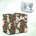 thumbnail image 3 of SEANATIVE Christmas Holly Cover for Sewing Machine Lightweight Sewing Machine Cover Accessories Sewing Machine Dust Cover Fits Most Standard Sewing Machine Decor, 3 of 7