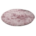 thumbnail image 1 of Alfombra de Piso Redonda Shaggy Alfombra Dormitorio Del área Alfombra 100cm - Rosa SM SunniMix Alfombra de piso Alfombrillas, 1 of 7