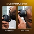 thumbnail image 4 of Cutting Edge Magnetic Blades Head Shaver, Rechargeable 6D Rotary Electric Shaver with Titanium Coated Blades, LCD Display & Travel Lock, 4 of 10