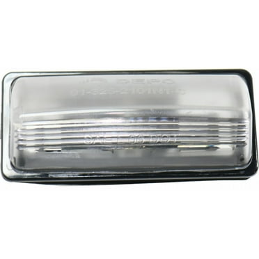 For Nissan Rogue Select 2014 2015 License Plate Light Driver OR Passenger Side | Single Piece | Rear | CAPA Certified | Replacement For NI2870104, NI2870104C | 265108991B
