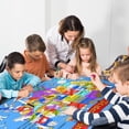 thumbnail image 6 of USA Coloring Activity - Large 31.5x 72 Educational Poster - Ideal for School Events & Birthday Parties, Multi-Use as Classroom Wall Décor or Table Cover, 6 of 7