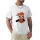 thumbnail image 5 of Camiseta clásica Steely negra para hombre camisas de entrenamiento paquete de camisetas de algodón para fanáticos deportivos, 5 of 7