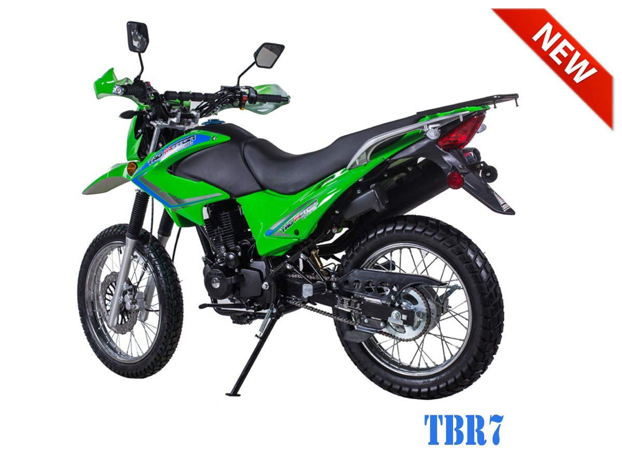 HHH New 250 TAO Motor Gas TBR7 229CC Adult Enduro Dirt Bike - Blue