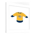 thumbnail image 3 of Gallery Pops NHL - Nashville Predators - Home Uniform Front Wall Art, White Framed Version, 12" x 12", 3 of 5