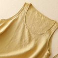 thumbnail image 4 of AherBiu Cotton Linen Tank Tops for Women Sleeveless Round Neck Summer Lightweight Cami Tees Shirts, 4 of 7