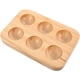 thumbnail image 1 of Bandeja para huevos, soporte de madera para huevos, contenedor de exhibición para refrigerador, mostrador de huevos, 1 of 8