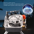 thumbnail image 3 of Réchaud de Camping Portable à Gaz Haute Efficacité, Support Stable, Mini Réchaud en Acier Inoxydable pour Randonnée en Plein Air, Compact et Léger, Design Pliable pour un Rangement Facile, 3 of 8