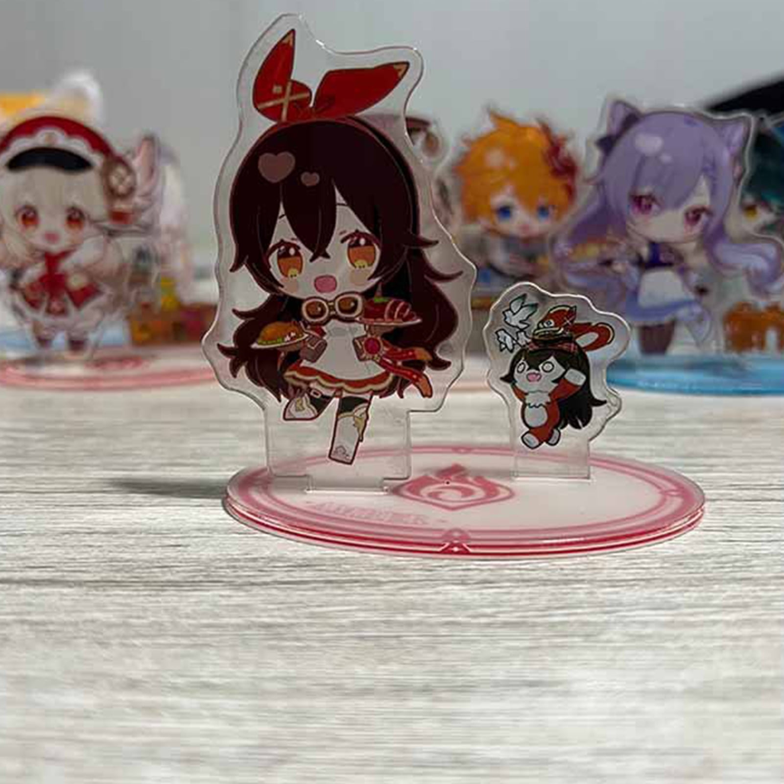 Genshin Impact Acrylic Stand Figure Model Collection Desktop Decor Stands Gift 