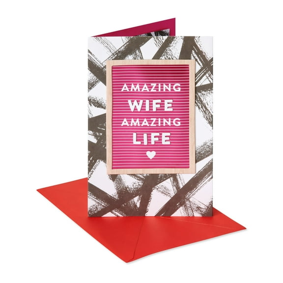 American Greetings Valentine's Day Card for Wife (In Love With You)