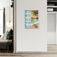 thumbnail image 6 of Beach Sea Turtle Palm Tree Bathroom Decor Wall Art Summer Beach Ocean Coastal Theme Landscape Pictures Wall Decor Canvas Painting Prints Artwork Decoration Framed for Bathroom Bedroom 12"x16", 6 of 6