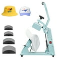 thumbnail image 1 of KFFKFF Hat Heat Press Machine, with 4pcs Interchangeable Platens, Precise Temperature and Time Control, Hat Press for HTV Iron On and Sublimation Projects, 1 of 9