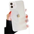 thumbnail image 1 of Funda transparente para iPhone 11 de 6.1 pulgadas, diseño de chicas lindas, transparente, suave, ultrafina, antiarañazos, color blanco, 1 of 5
