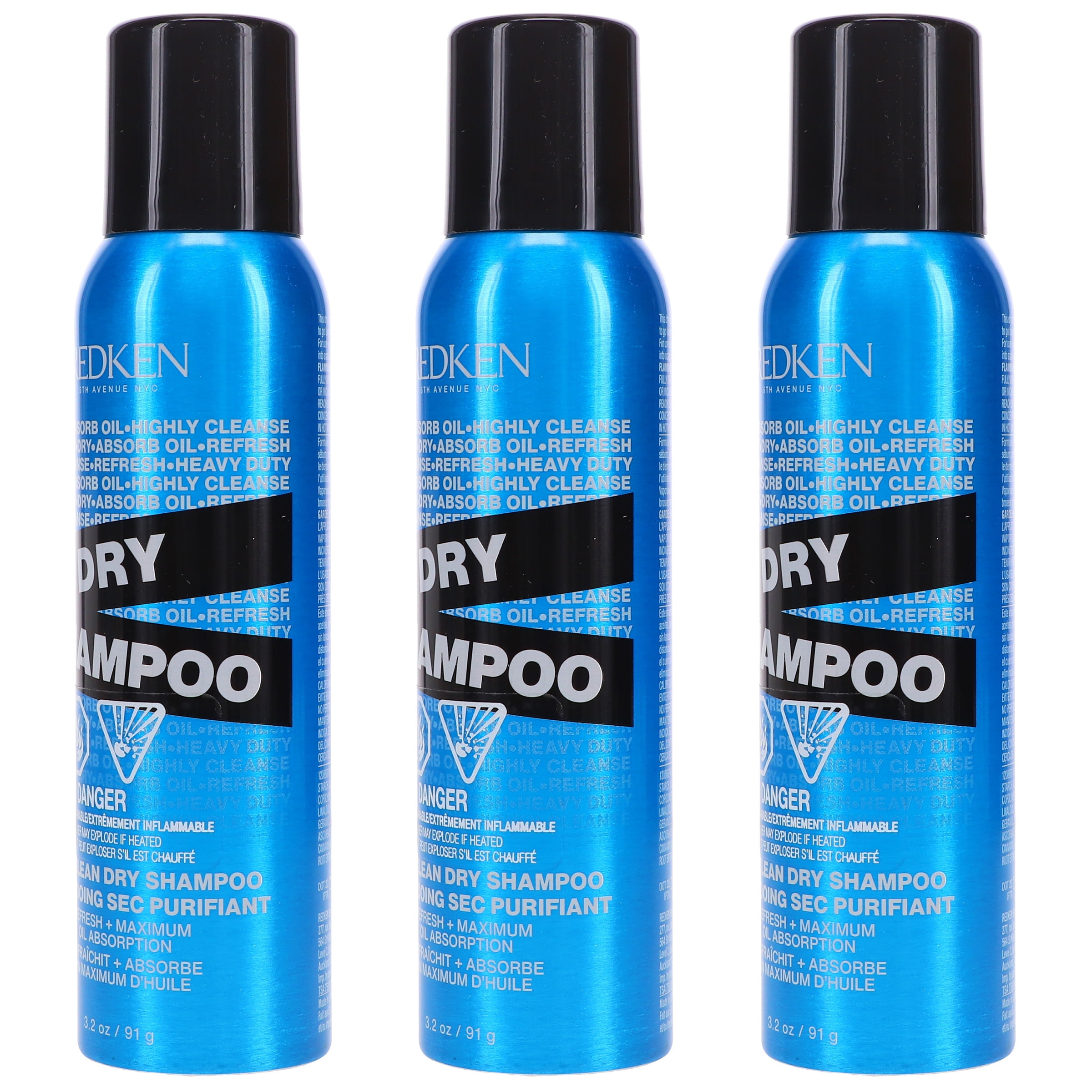 Redken Deep Clean Dry Shampoo 3.1 oz 3 Pack