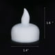 thumbnail image 5 of 12 velas flotantes de inducción en agua, vela electrónica LED romántica para boda, pecera, velas pequeñas intermitentes (blanco cálido), 5 of 5