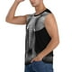 thumbnail image 3 of Fotbe Indian Elephant Men's Camiseta sin Mangas Estampada para Hombres, Playera Casual para Gimnasio, Entrenamiento, Playa-3X-Large, 3 of 7