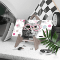 thumbnail image 3 of 1 Pcs 2D Flat License Plate Covers & Frames, A cat wearing pink For Decorative Front, Waterproof For Decoration Aluminum License Plate Covers & Frames Cover For Men Women, 12" X 6", 3 of 6