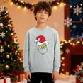 thumbnail image 2 of Christmas Sweatshirt Boys Girls Ugly Xmas Christmas Shirt Crewnek Toddler Long Sleeve Pullover Outfit Tops, 2 of 4