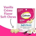 thumbnail image 2 of Caltrate Soft Chews 600 Plus D3 Suplemento de vitamina D de calcio, crema de vainilla - 60 unidades, 2 of 5
