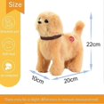 thumbnail image 4 of ZHAOCHENG Perro de juguete eléctrico que ladrará con música, modelo de animal de peluche para niño y niña, estilo 7, 4 of 5