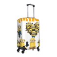thumbnail image 3 of Cute Anime Cartoon Minions Travel Suitcase Protective Cover Trunk Case Washable Elastic Luggage Cover Fits Small Suitcase Protector Baggage With Concealed Zipper Gifts, 3 of 5