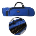 thumbnail image 1 of Bolsa de trompeta Shamjiam Estuche de transporte 600D Oxford Azul caja de almacenamiento de trompeta, 1 of 9