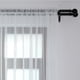 thumbnail image 2 of Cortinas blancas transparentes largas para sala de estar, 2 paneles con ojales de lino sintético, filtrantes de luz, de gasa transparente, hasta el suelo, para dormitorio, puerta de patio, ventana, 2 of 8