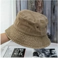 thumbnail image 6 of CoCopeaunts Outdoor Sprots Bucket Hats for Women Vintage Wash Denim Bucket Hats Men Panama Hat Hip Hop Hat Sun Hats for Men, 6 of 6