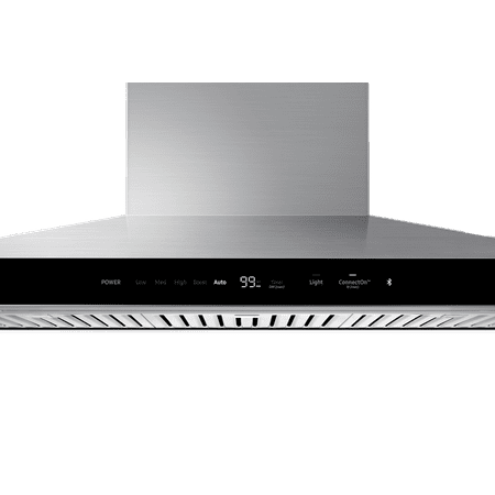 Dacor - 36" Convertible Chimney Wall Hood - Silver stainless steel