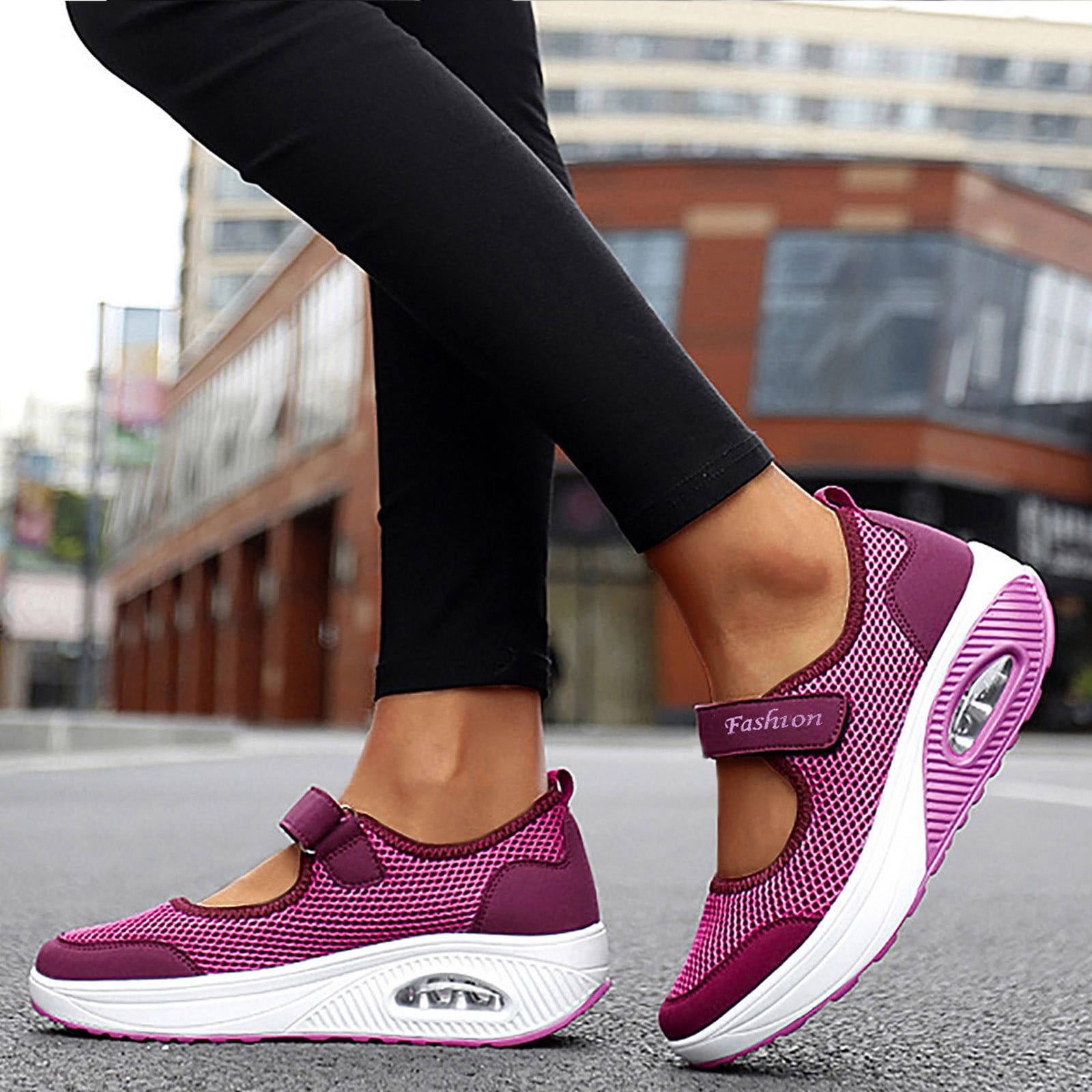 Muchos Casco Vendedor Aayomet Summer Shoes for Women Platform Shoes For Women Fashion Casual  Breathable Lightweight Platform Shoes Sport Running Shoes,Hot Pink 7 -  Walmart.com