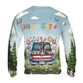 thumbnail image 2 of Happy Easter Great Dane American Flag Truck Bunny Ears All Over Print 3D Sweatshirt Unisex Merch Danes Dog Lover Gifts - 03001, 2 of 6
