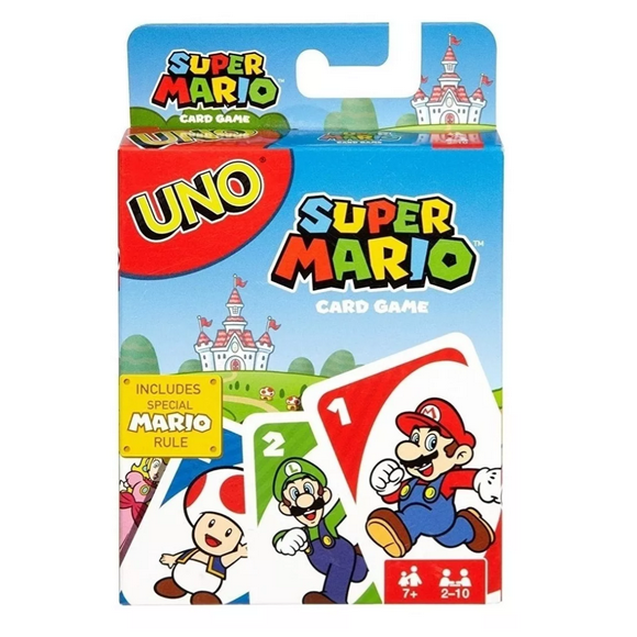 Juego de mesa Mattel UNO Edición Especial De Super Mario Bros MATTEL SUPER MARIO