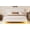 White 6W, variant on Bed Frame Unique Arched Boucle Bed with Small Table,Queen,Beige,Platform Bed Frame