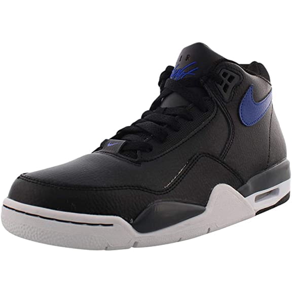 Nike BQ4212-003: Men's Flight Legacy Black/Hyper Blue/Smoke Grey Sneaker (11 D(M) US Men)