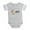 Heather Gray, variant on CafePress - FIN Toast Tasty - Cute Infant Baby Football Bodysuit