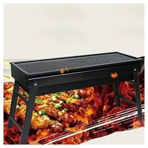 Portable BBQ Grill, Foldable Charcoal Grill for Outdoor Camping, Picnic, Patio - Lightweight 5.5lbs
